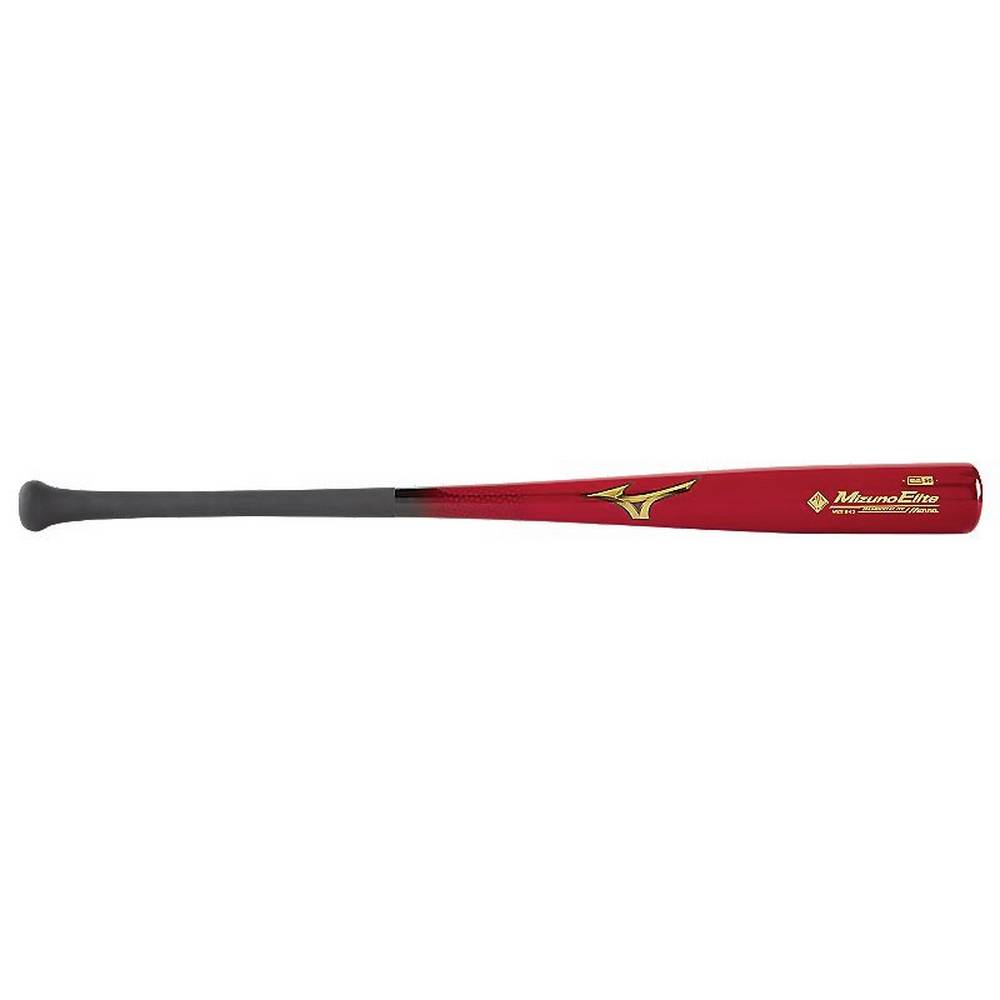 Panske Bejzbalova Pálka Mizuno MZE 243 Bamboo Elite Wood Baseball Tmavo Ruzove/Čierne Vypredaj IOHY6